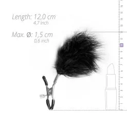 Easytoys Fetish Collection Abrazaderas De Pezón Ajustables Con Plumas 8 Easytoys Fetish Collection Abrazaderas De Pezón Ajustables Con Plumas -Ideas para regalos comercio 1625145825.ET622SIL 3