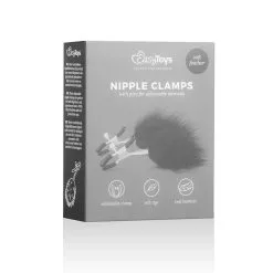 Easytoys Fetish Collection Abrazaderas De Pezón Ajustables Con Plumas 9 Easytoys Fetish Collection Abrazaderas De Pezón Ajustables Con Plumas -Ideas para regalos comercio 1625145826.ET622SIL 4