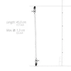 Easytoys Fetish Collection Abrazaderas De Pezón Largas Con Cadena 12 Easytoys Fetish Collection Abrazaderas De Pezón Largas Con Cadena -Ideas para regalos comercio 1625145905.ET624SIL 5