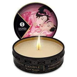Shunga Vela De Masaje Pétalos De Rosa / Afrodisia 30ML