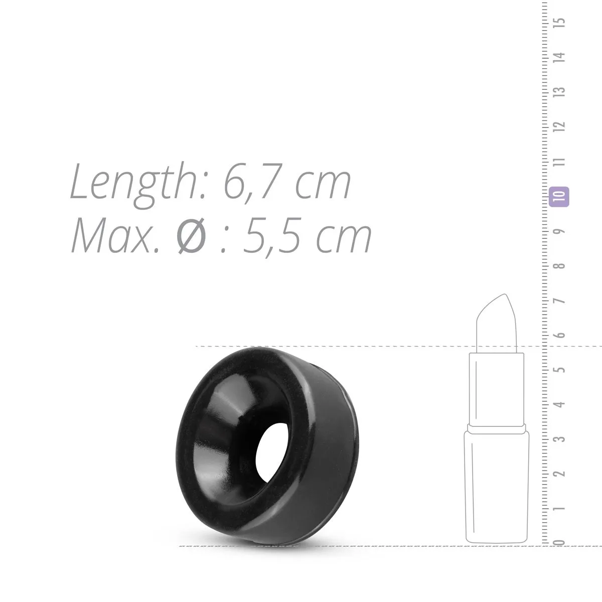 EasyToys Online Only Funda Para Bomba De Pene - Negro 5 EasyToys Online Only Funda Para Bomba De Pene - Negro - Imagen 3