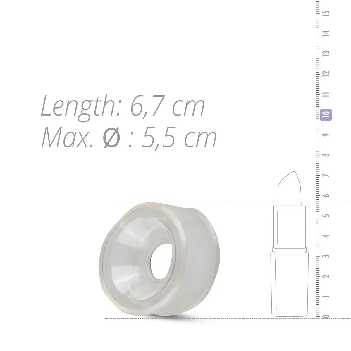 EasyToys Online Only Funda Para Bomba De Pene - Transparente 5 EasyToys Online Only Funda Para Bomba De Pene - Transparente - Imagen 3