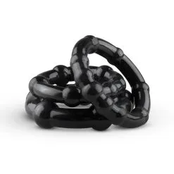 EasyToys Online Only Set De Anillos Para El Pene - Negro 8 EasyToys Online Only Set De Anillos Para El Pene - Negro -Ideas para regalos comercio 1625146311.ET670BLK 3