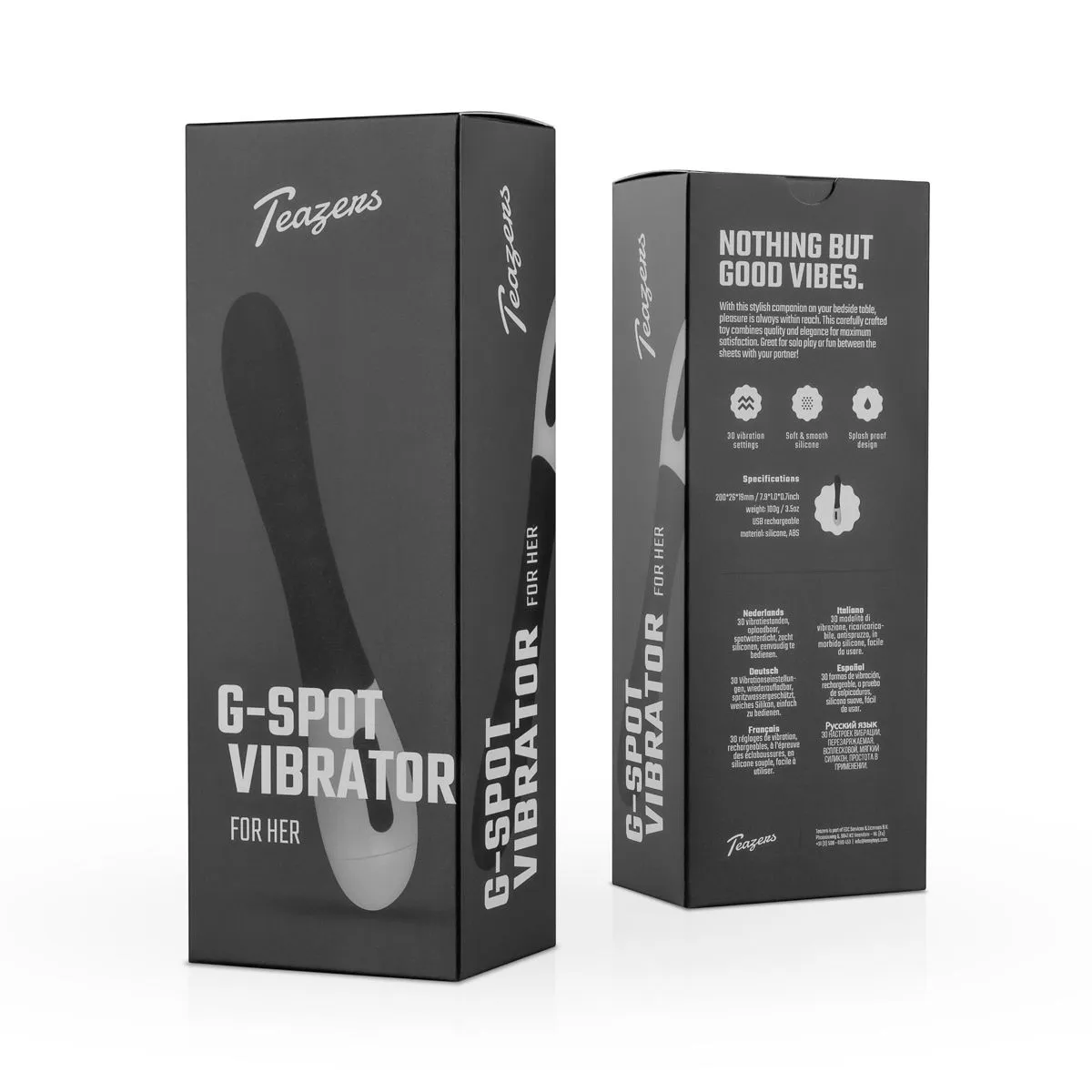 Vibrador De Punto G Teazers - Negro 9 Vibrador De Punto G Teazers - Negro - Imagen 7