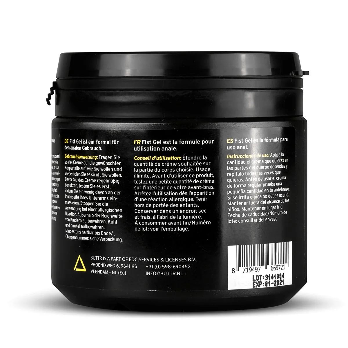 Gel Para Penetración Con La Mano BUTTR - 500 Ml 6 Gel Para Penetración Con La Mano BUTTR - 500 Ml - Imagen 4