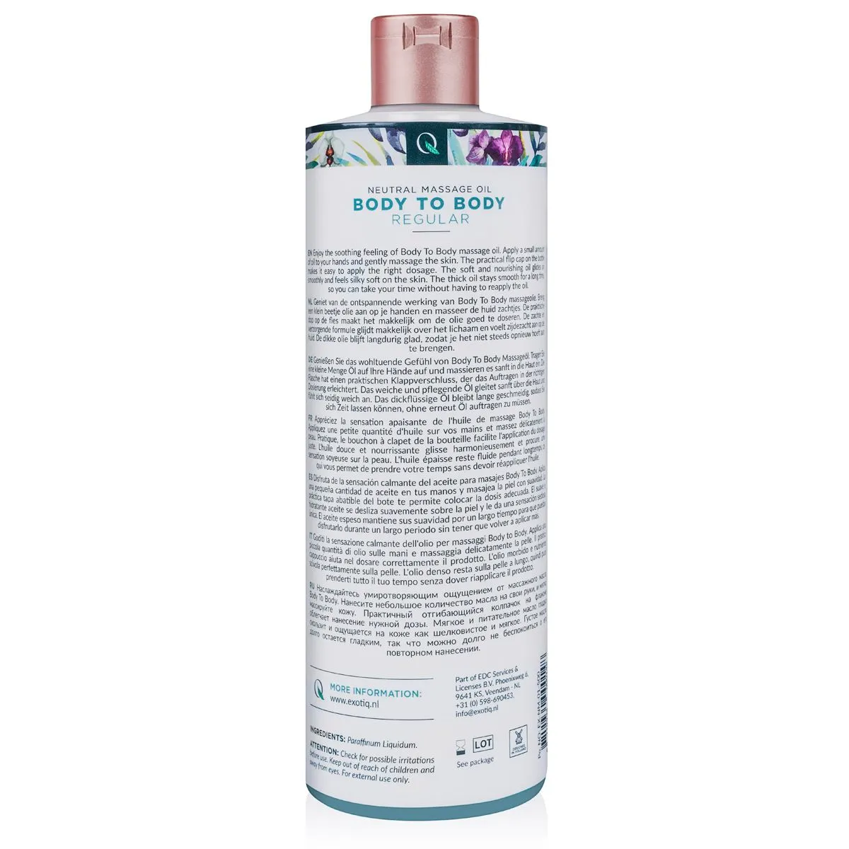 Aceite Exotiq Body To Body - 500 Ml 5 Aceite Exotiq Body To Body - 500 Ml - Imagen 3