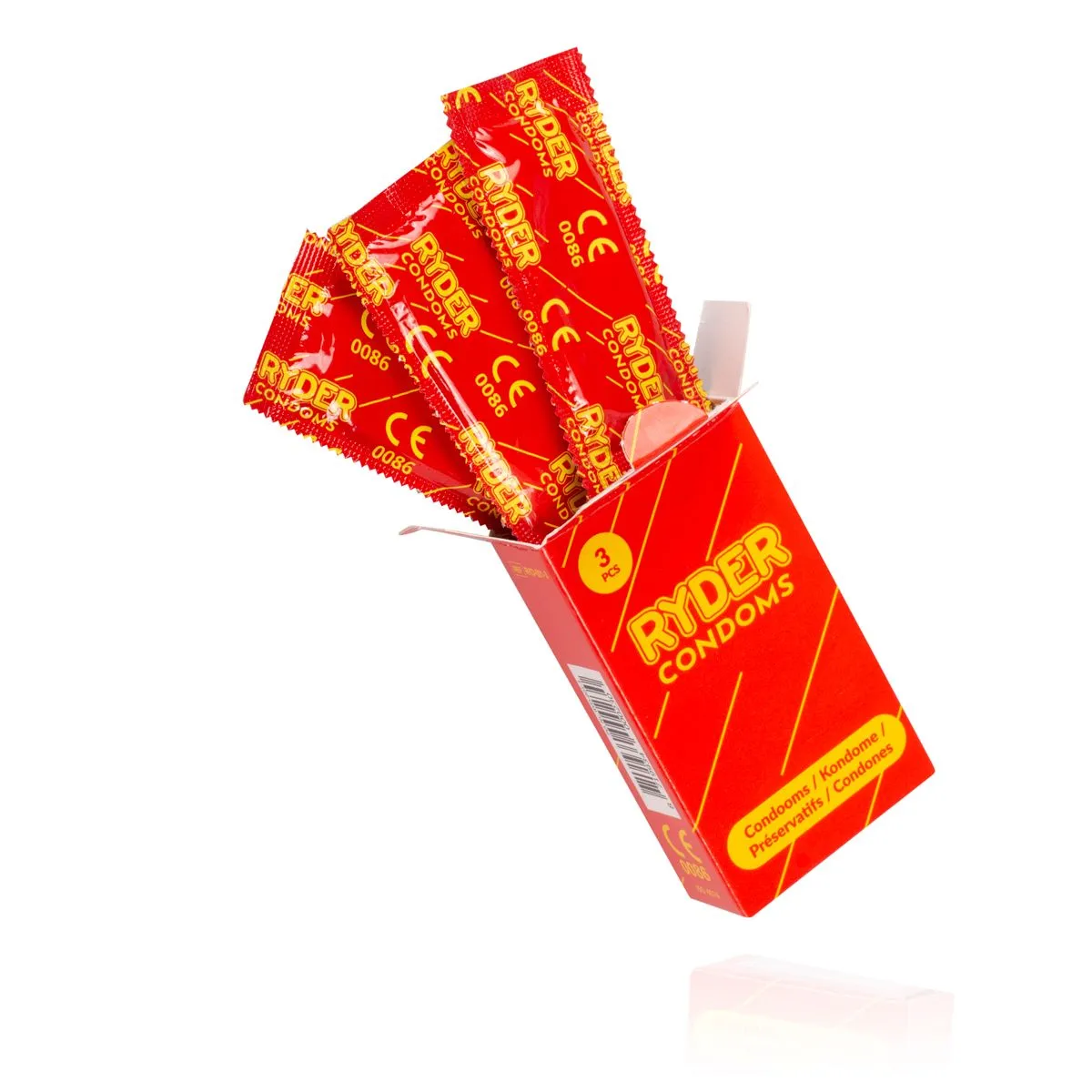 Condones Ryder - 3 Pcs. 4 Condones Ryder - 3 Pcs. - Imagen 2