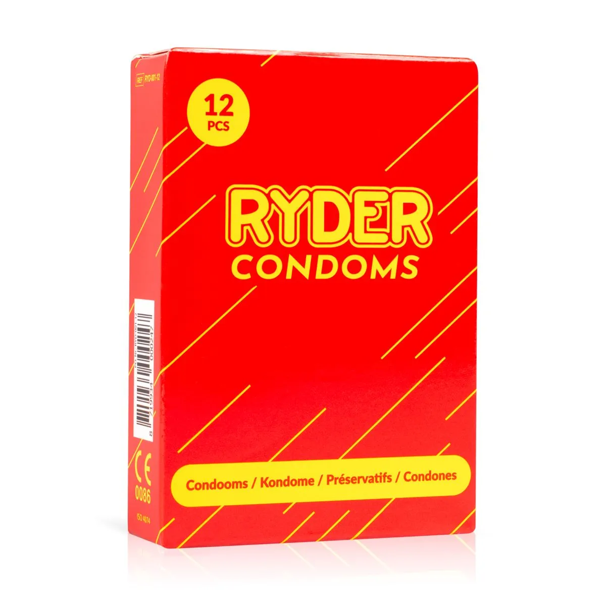 Condones Ryder - 12 Pcs. 3 Condones Ryder - 12 Pcs.