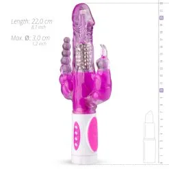 Easytoys Vibe Collection Vibrador Raving Rabbit- Morado -Ideas para regalos comercio 1625148347.ET793PUR 10