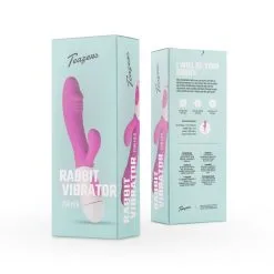 Teazers Vibrador Realistic Rabbit - Morado