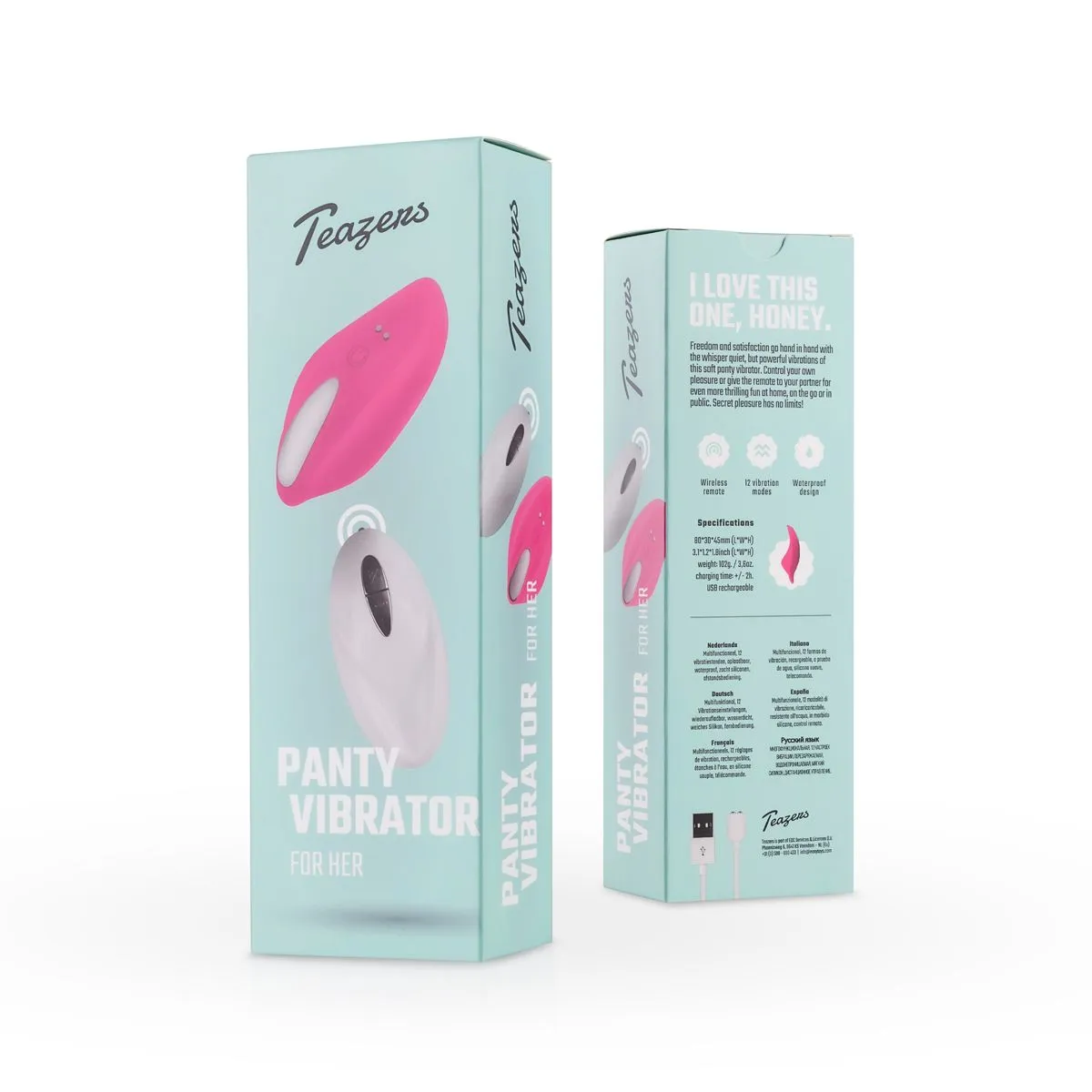 Teazers Mini Vibrador Con Control Remoto 12 Teazers Mini Vibrador Con Control Remoto - Imagen 10