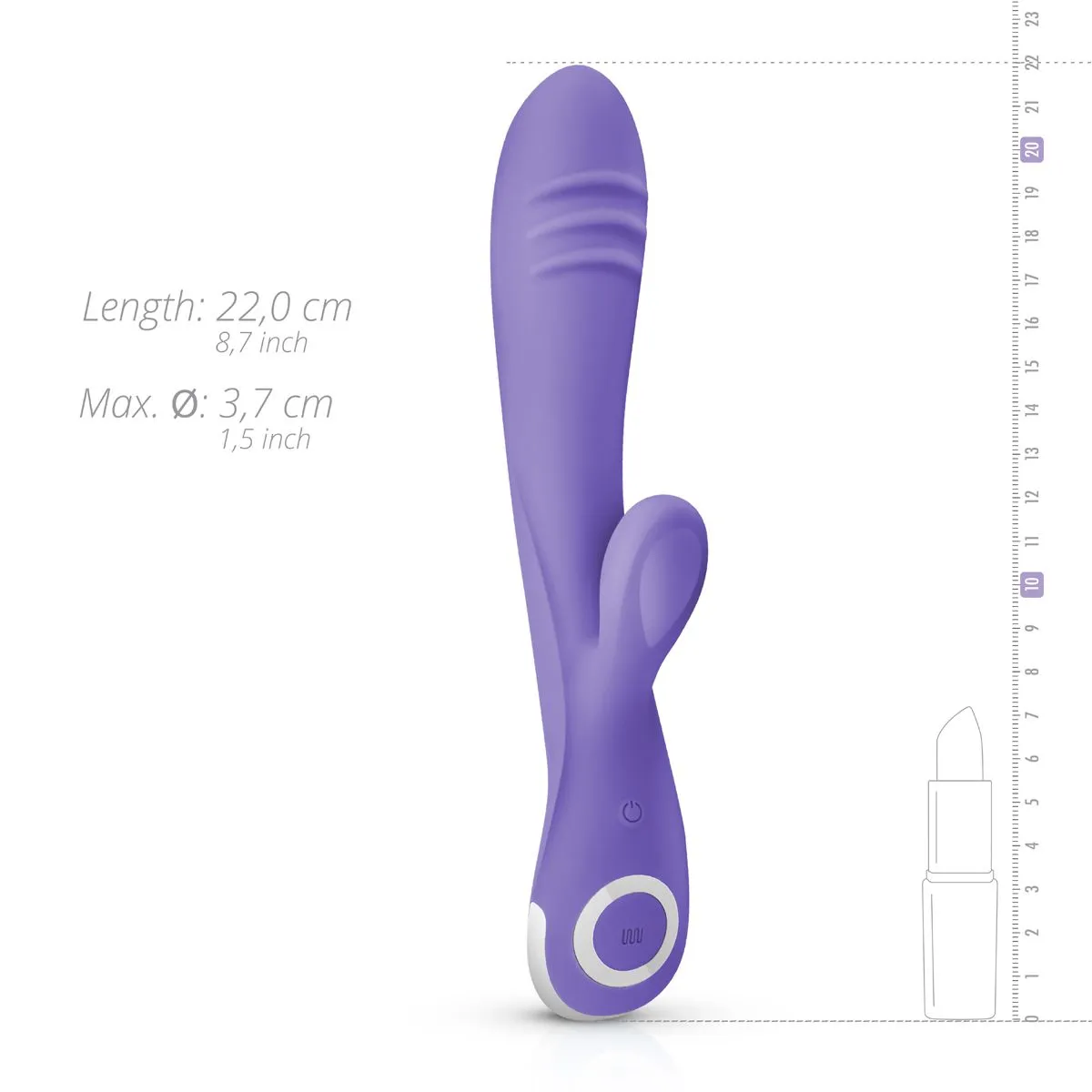 Good Vibes Only - Vibrador Conejito Fane 9 Good Vibes Only - Vibrador Conejito Fane - Imagen 7