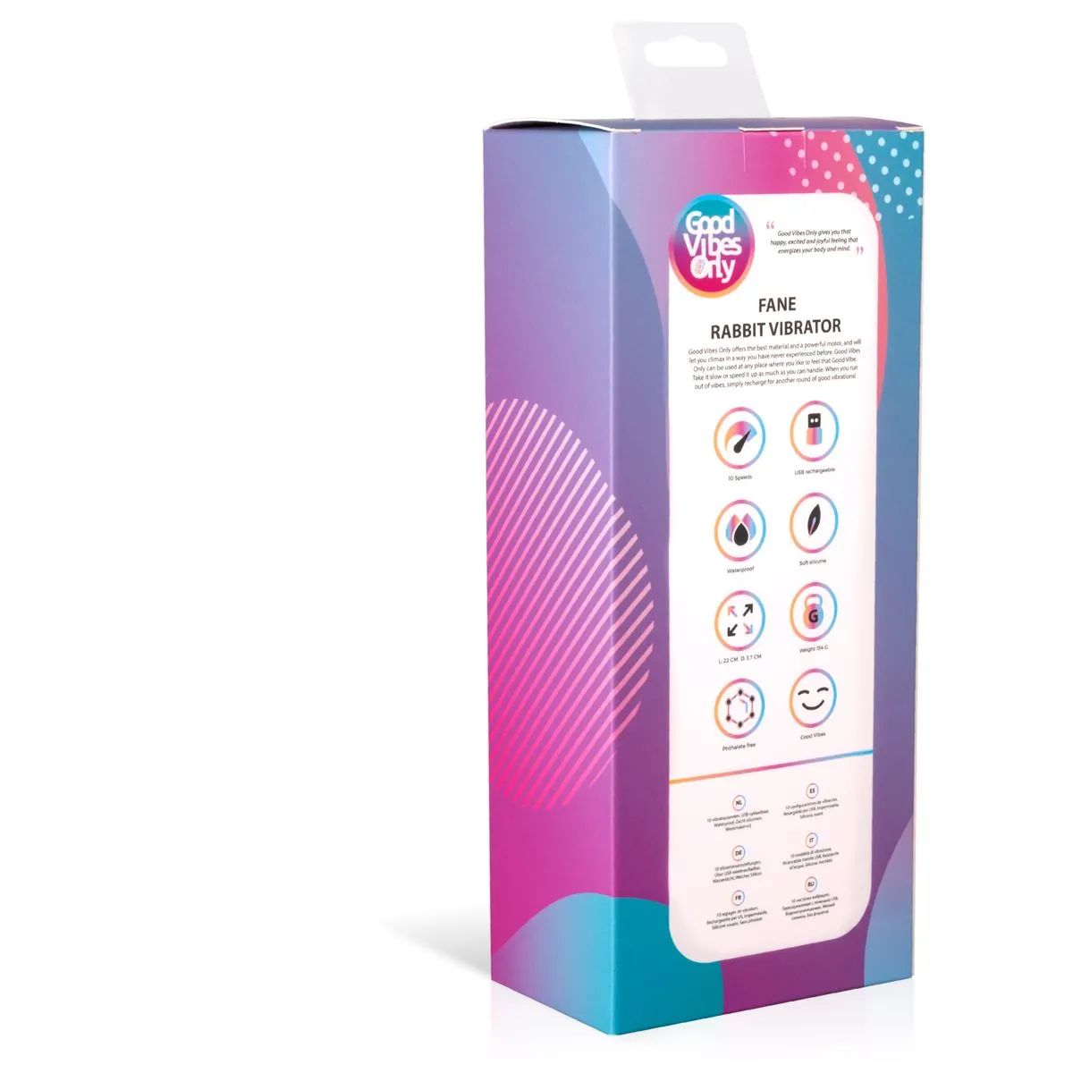 Good Vibes Only - Vibrador Conejito Fane 10 Good Vibes Only - Vibrador Conejito Fane - Imagen 8