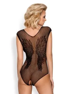 Obsessive Cuerpo De Red Con Entrepierna Abierta