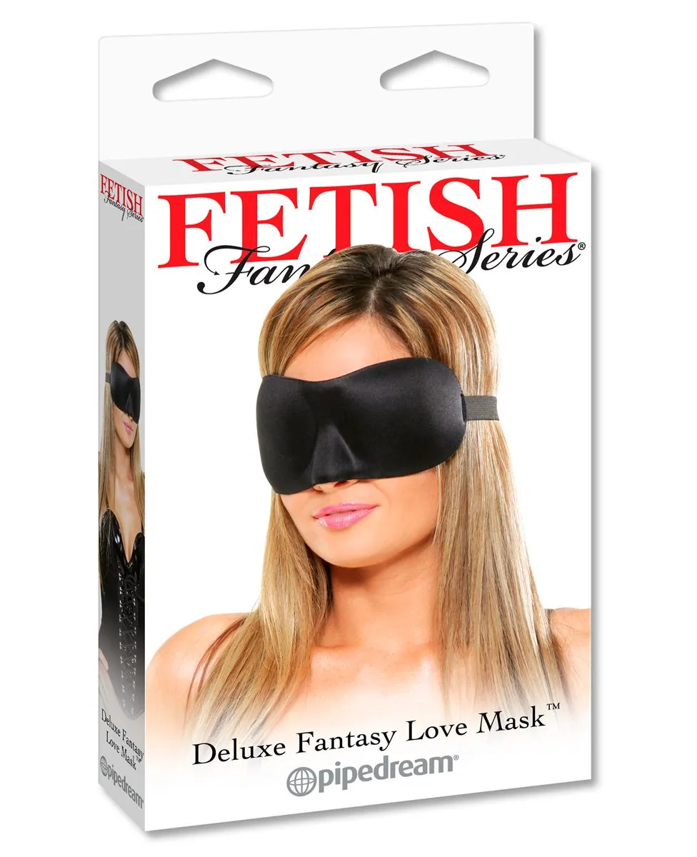 Fetish Fantasy Series Satin Love Mask Deluxe - Negro 7 Fetish Fantasy Series Satin Love Mask Deluxe - Negro - Imagen 5