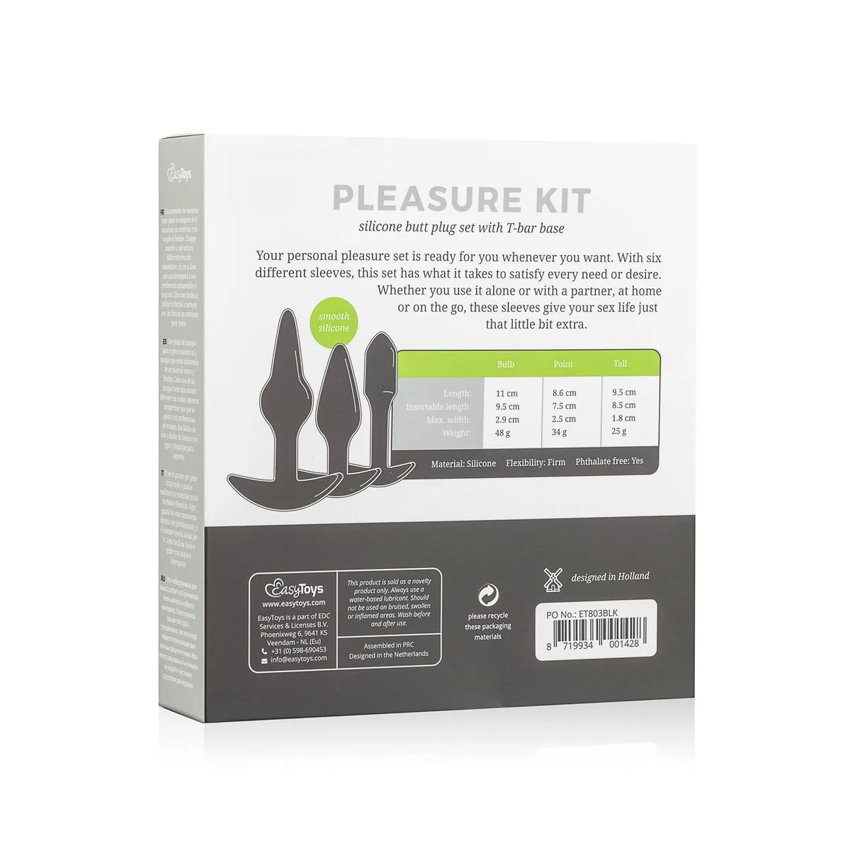 Easytoys Anal Collection Pleasure Kit 14 Easytoys Anal Collection Pleasure Kit - Imagen 12