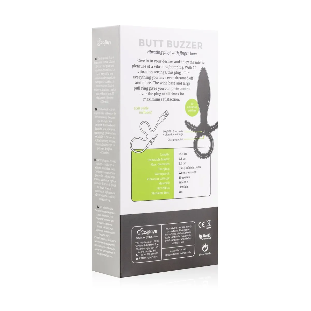 Easytoys Anal Collection Butt Buzzer 9 Easytoys Anal Collection Butt Buzzer - Imagen 7