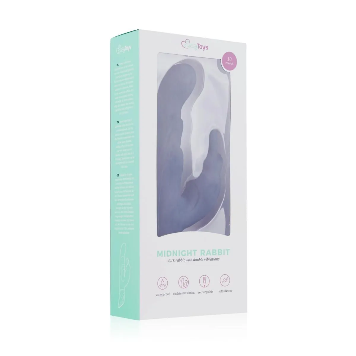 Easytoys Vibe Collection Vibrador De Conejo Media Noche 11 Easytoys Vibe Collection Vibrador De Conejo Media Noche - Imagen 9