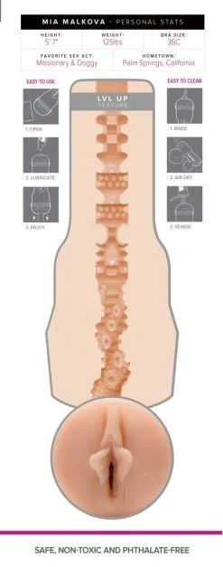 Fleshlight Girls - Mia Malkova LVL UP -Ideas para regalos comercio 1625153104.FL810476011611 2