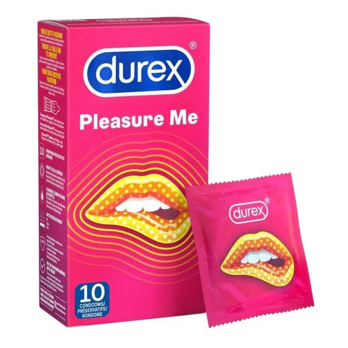 Preservativos Pleasure Me De Durex - 10 Preservativos 3 Preservativos Pleasure Me De Durex - 10 Preservativos