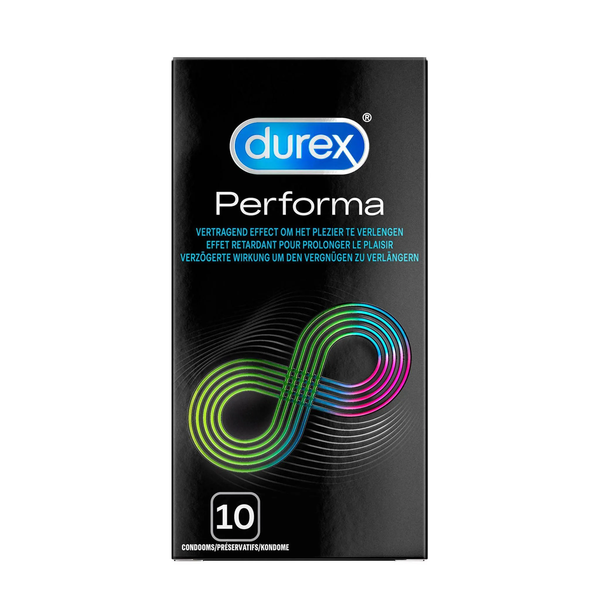 Preservativos Performa De Durex - 10 Preservativos 3 Preservativos Performa De Durex - 10 Preservativos
