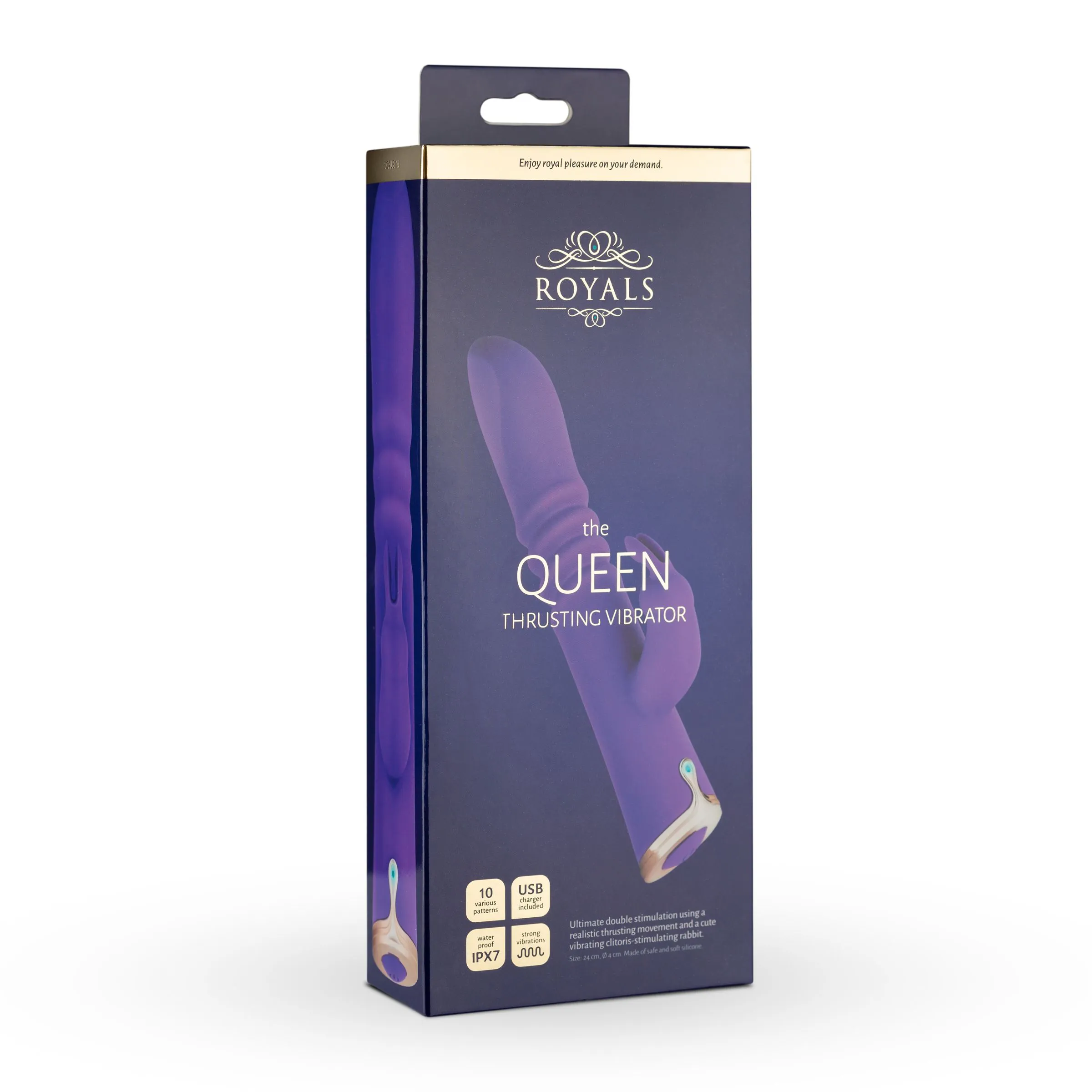 Royals - Vibrador Tipo Conejito The Queen 10 Royals - Vibrador Tipo Conejito The Queen - Imagen 8