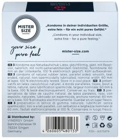 Mister Size MISTER.SIZE Preservativos De 60 Mm 3 Unidades 7 Mister Size MISTER.SIZE Preservativos De 60 Mm 3 Unidades -Ideas para regalos comercio 1625159416.MS6003 3
