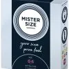 Mister Size MISTER.SIZE Preservativos De 64 Mm 3 Unidades