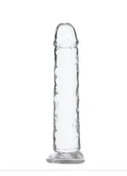 Crystal Addiction - Dildo Transparente - 18 Cm