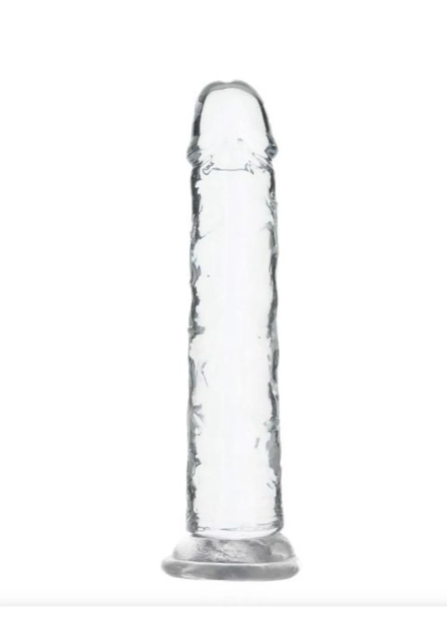 Crystal Addiction - Dildo Transparente - 18 Cm 3 Crystal Addiction - Dildo Transparente - 18 Cm