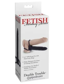 Fetish Fantasy Series Dildo Doble Problema Con Correa -Ideas para regalos comercio 1633337317.3740 23 4