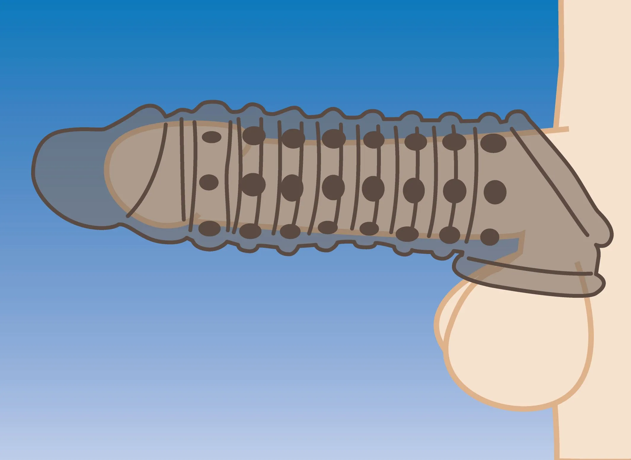 Size Matters - Funda De Extensión Del Pene - Ahumado 6 Size Matters - Funda De Extensión Del Pene - Ahumado - Imagen 4