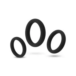 Easytoys Men Only Anillo Para El Pene De Silicona De 3 Piezas -Ideas para regalos comercio 1640082010.ET856BLK 5