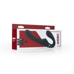 No-Parts - Arnés De Penetración Doble Vibrador Sin Correa Avery - 22 Cm -Ideas para regalos comercio 1641496220.NP 05 BLK 5