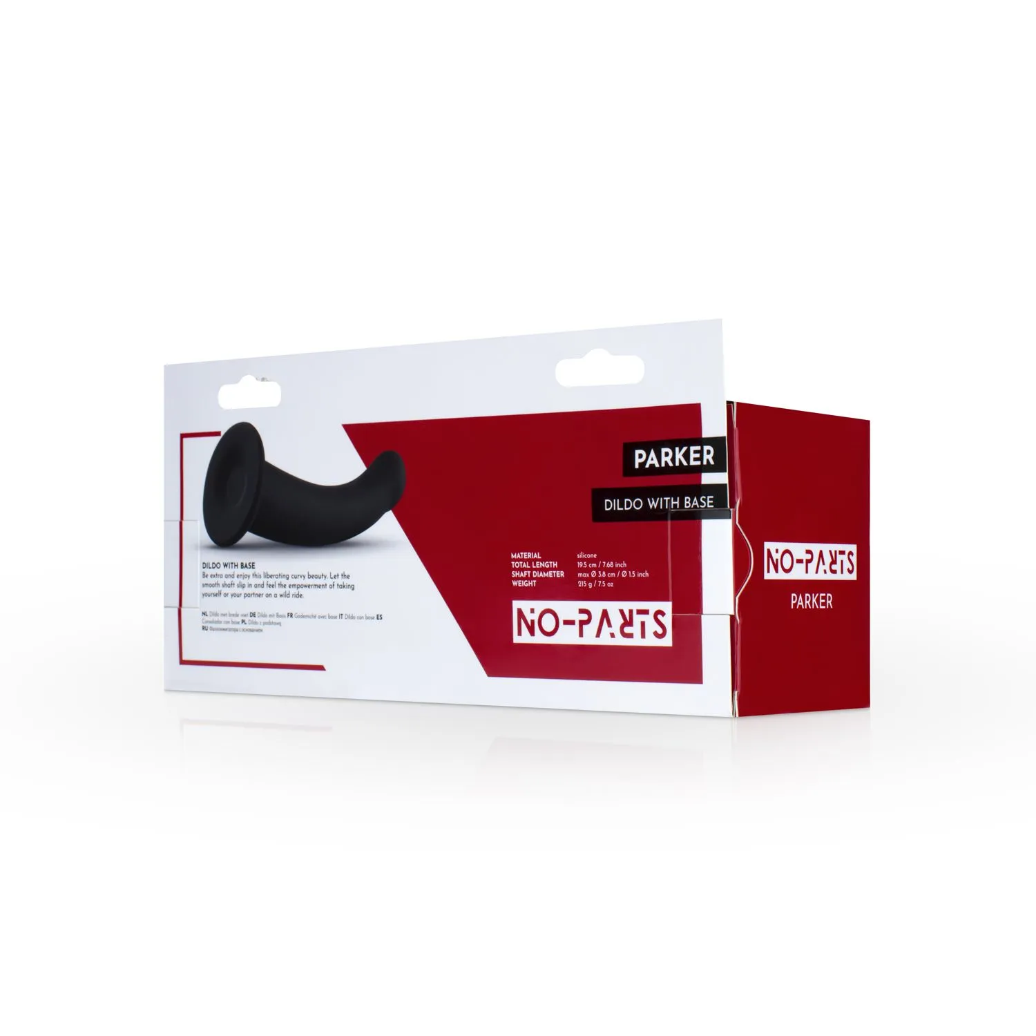 No-Parts - Consolador Parker 13,5 Cm - Negro 11 No-Parts - Consolador Parker 13,5 Cm - Negro - Imagen 9