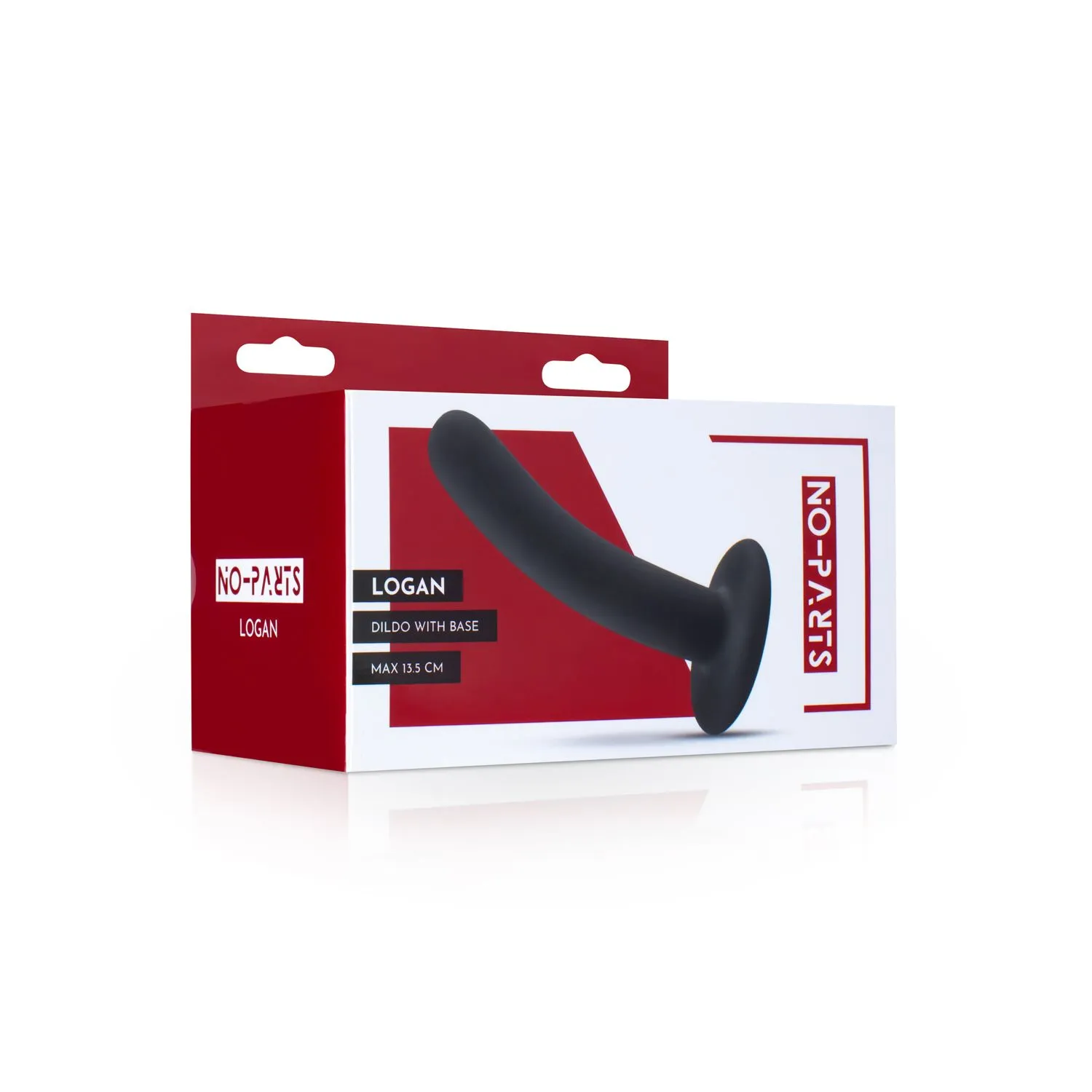 No-Parts - Consolador Logan 13,5 Cm - Negro 10 No-Parts - Consolador Logan 13,5 Cm - Negro - Imagen 8