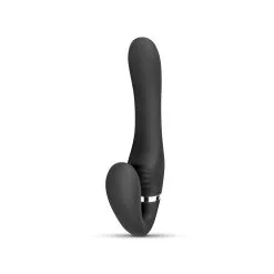 No-Parts - Arnés De Penetración Doble Vibrador Sin Correa Avery - 22 Cm -Ideas para regalos comercio 1643352792.NP 05 BLK 5