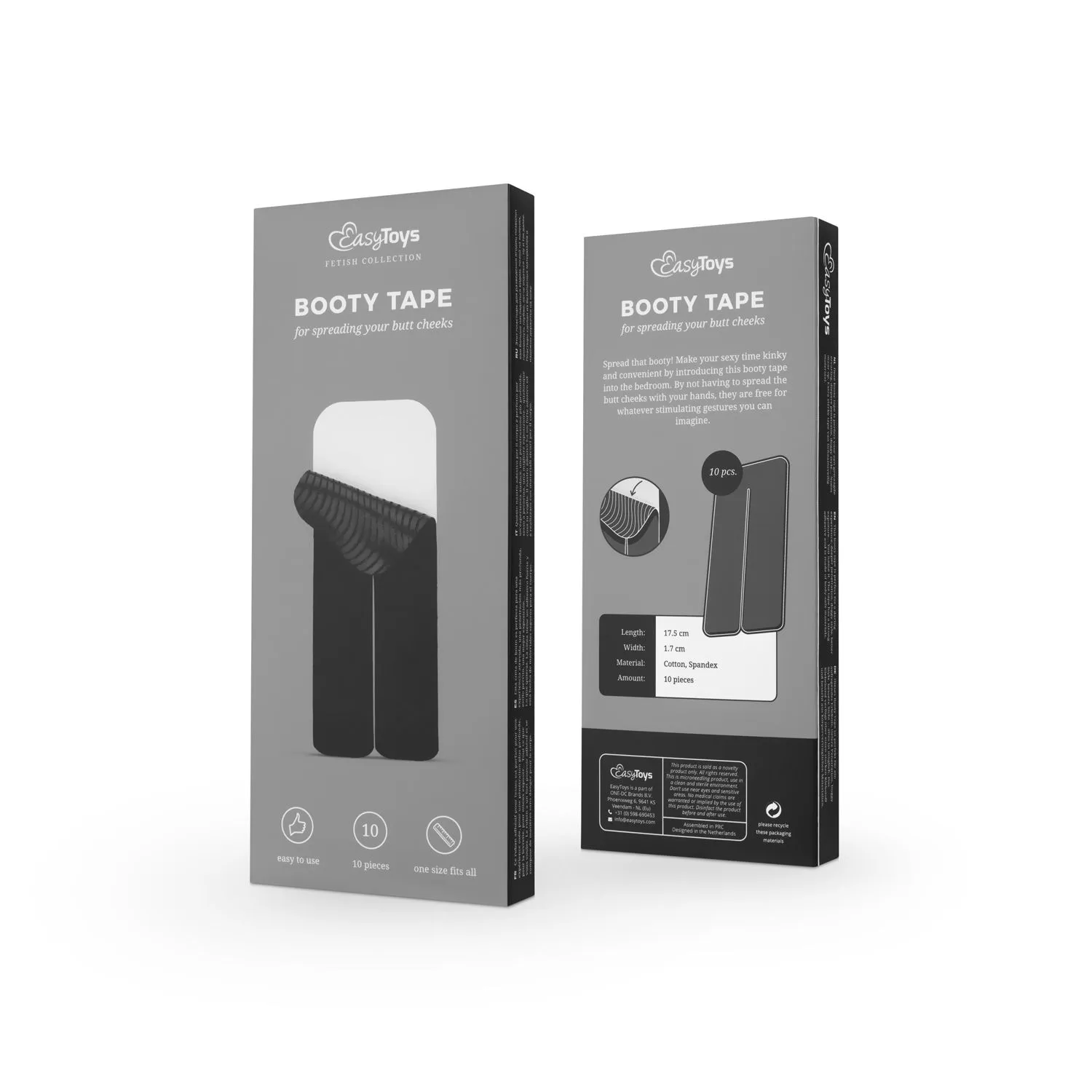 Easytoys Fetish Collection Booty Tape - Separador De Nalgas 4 Easytoys Fetish Collection Booty Tape - Separador De Nalgas - Imagen 2