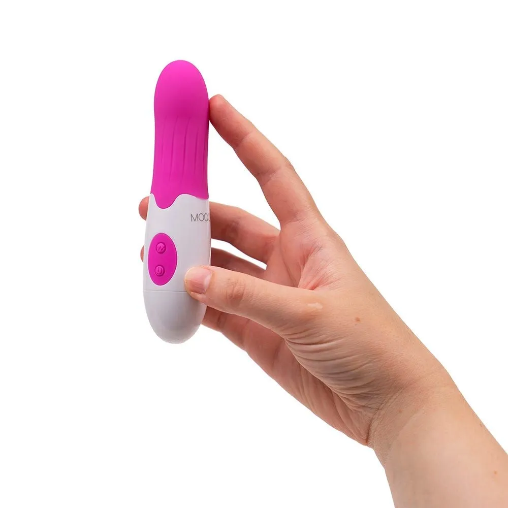 MOQQA Vibrador Sunrise - Fresa 4 MOQQA Vibrador Sunrise - Fresa - Imagen 2