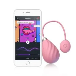 Magic Motion Huevo Vibrador Controlado Por La Aplicación Magic Sundae - Rosa