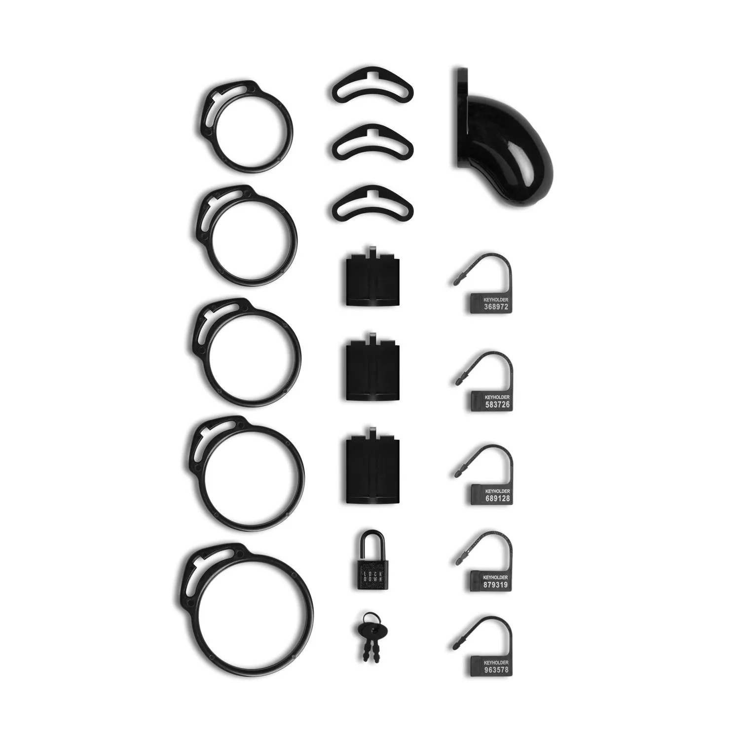 Lockdown Jaula De Castidad De Bloqueo - Pequeña 4 Lockdown Jaula De Castidad De Bloqueo - Pequeña - Imagen 2