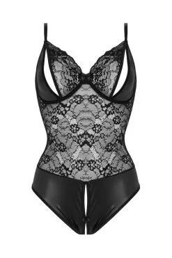 Besired Traje De Cuerpo Entero De Aspecto Mojado Vesper -Ideas para regalos comercio 1667418321.bsrd wblk 001 sm 8