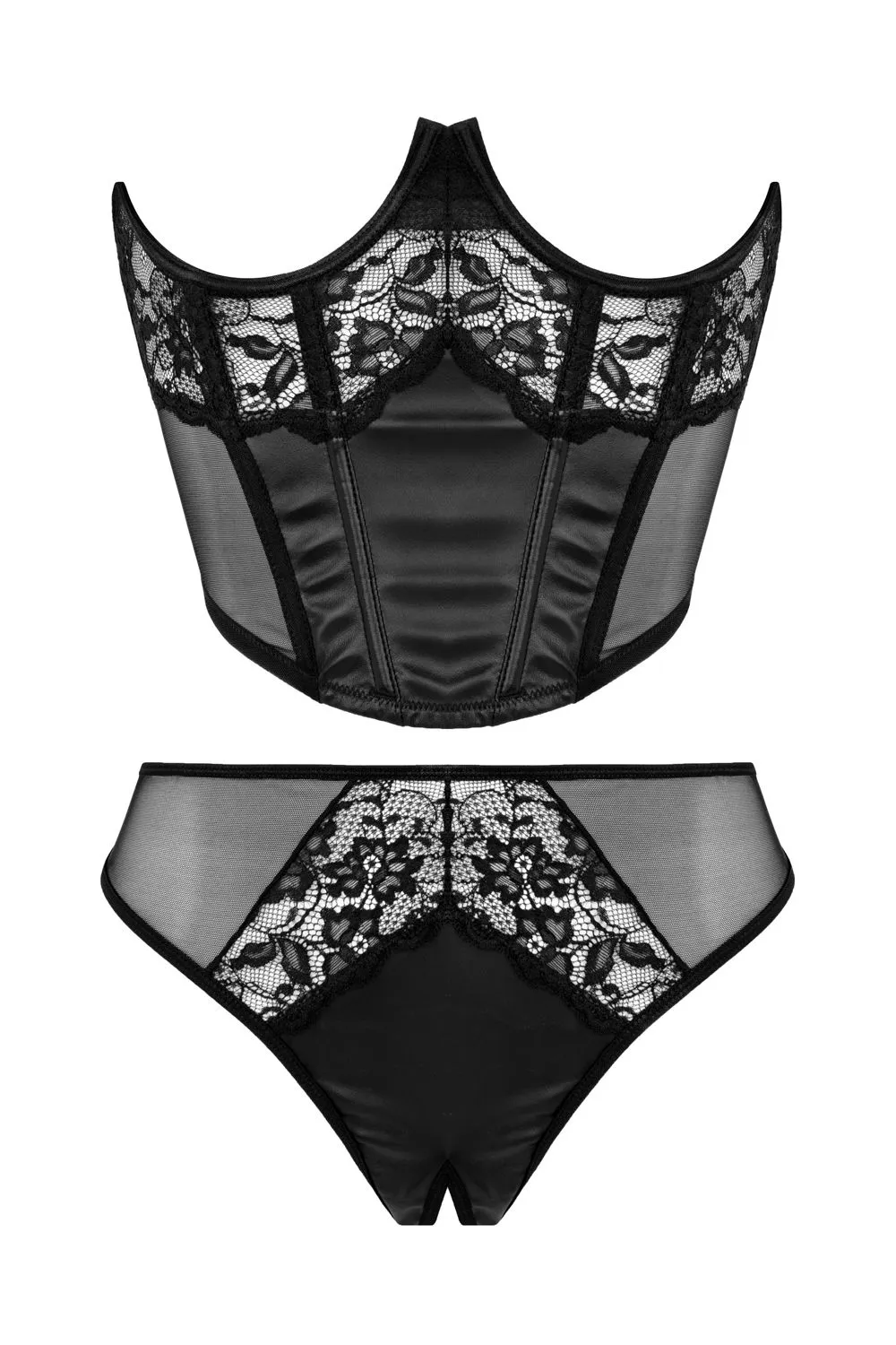 Christine Le Duc Medio Corsé Y Tanga Tiara 3 Christine Le Duc Medio Corsé Y Tanga Tiara