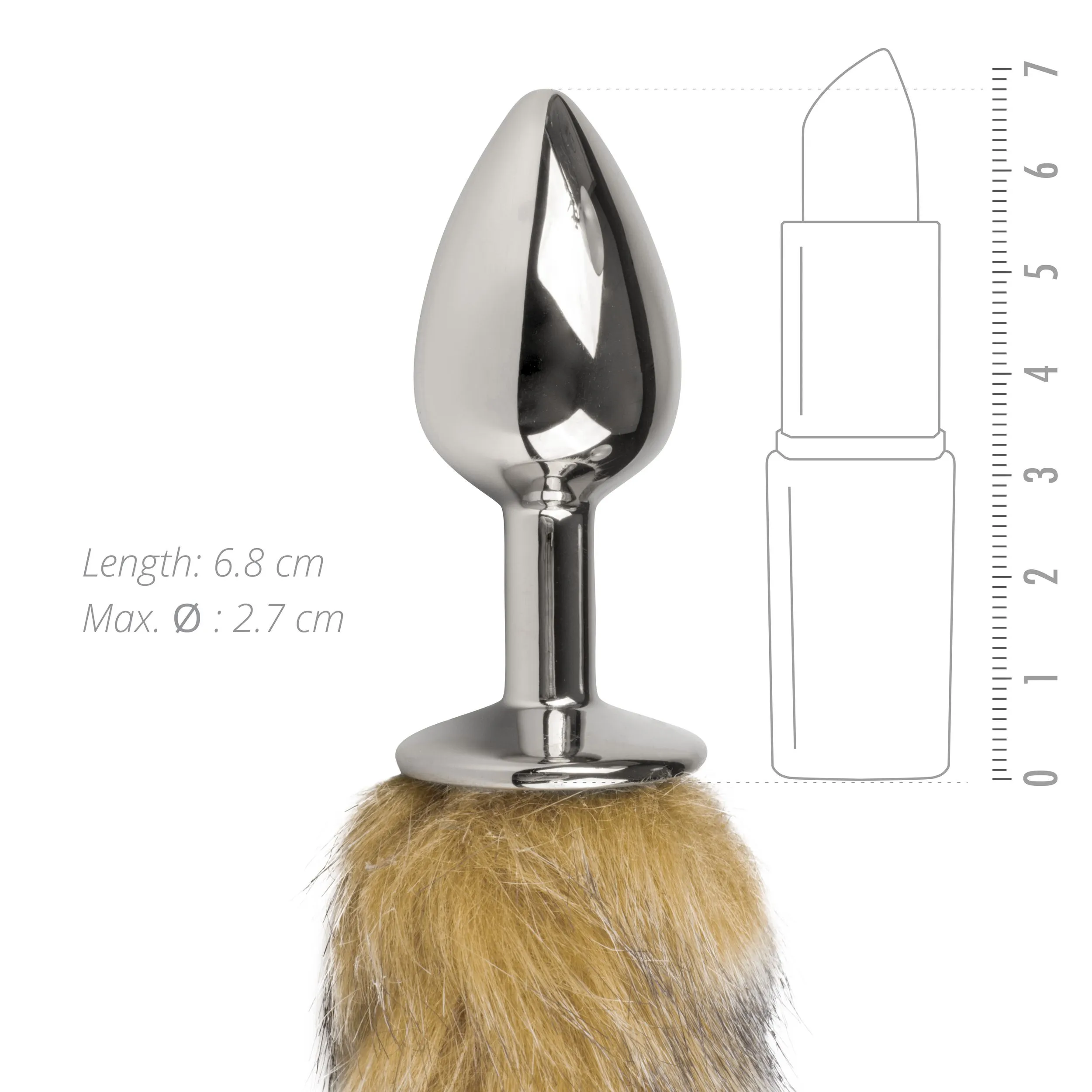 Easytoys Fetish Collection Plug Anal Fox Tail 5 Easytoys Fetish Collection Plug Anal Fox Tail - Imagen 3