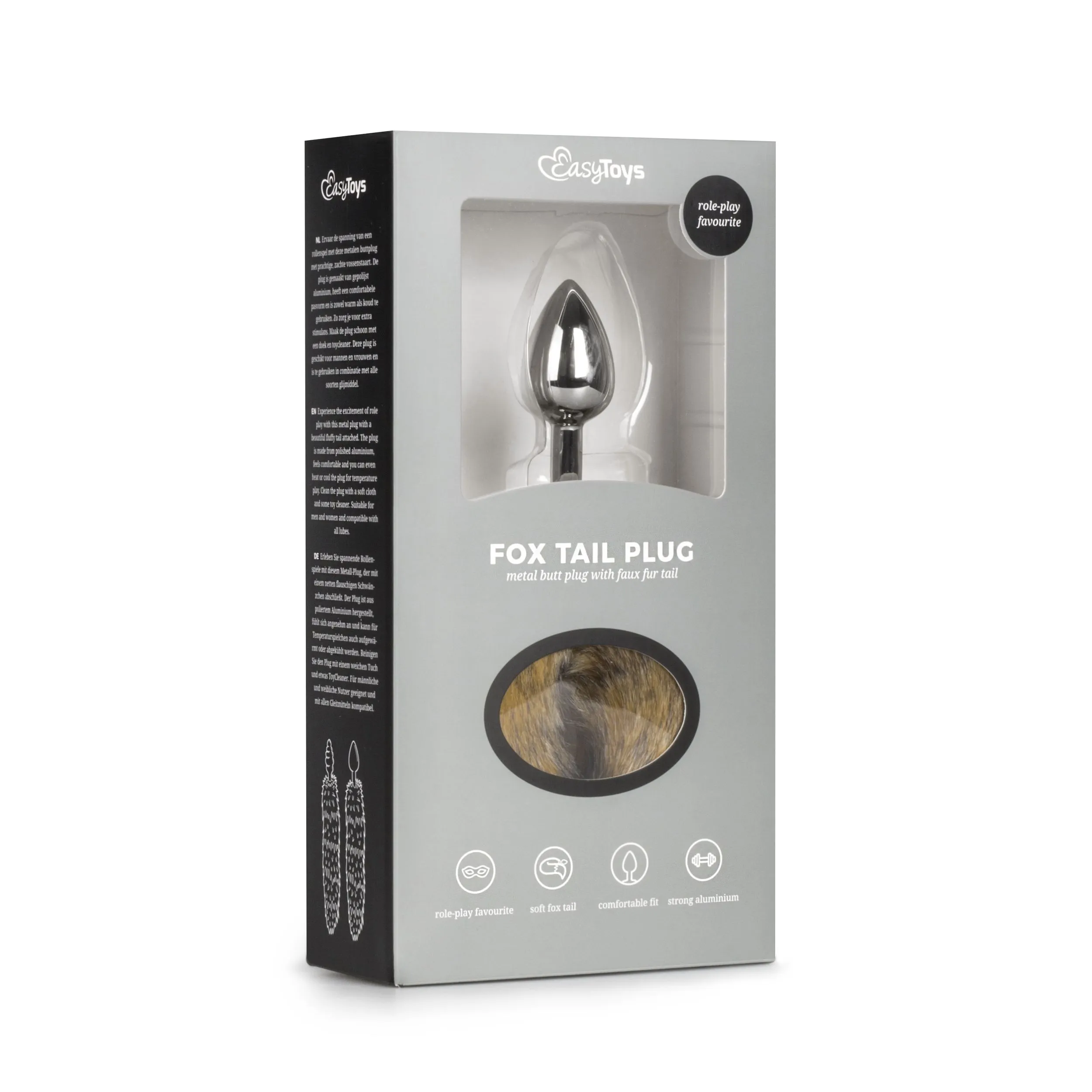 Easytoys Fetish Collection Plug Anal Fox Tail 7 Easytoys Fetish Collection Plug Anal Fox Tail - Imagen 5