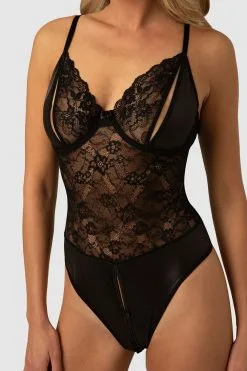 Besired Traje De Cuerpo Entero De Aspecto Mojado Vesper -Ideas para regalos comercio 1672317606.bsrd wblk 001 sm 7