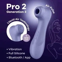 Satisfyer Pro 2 - Generation 3 App Controlled - Lila 10 Satisfyer Pro 2 - Generation 3 App Controlled - Lila -Ideas para regalos comercio 1680703703.4051864 3